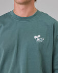 JUST ANOTHER FISHERMAN CASTING HEAVY SHORE TEE DUSK PINE