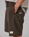 JUST ANOTHER FISHERMAN CREWMAN SHORTS 2.0 - EARTH