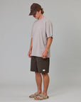 JUST ANOTHER FISHERMAN CREWMAN SHORTS 2.0 - EARTH