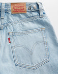 LEVIS CINCH MID-THIGH SHORT - ABRAIDED ART SHORT
