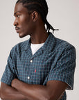 LEVIS SS SUNSET STANDARD CAMP - RICKY DOBBY PLAID