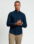 BEN SHERMAN LONG SLEEVE SIGNATURE OXFORD SHIRT