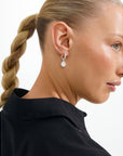 PILGRIM NOMAD EARRINGS SILVER