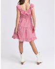 EVE GIRL ELSA GINGHAM DRESS 8-14