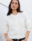 IVY+JACK HIGHLIGHT MOHAIR CARDIGAN