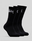 STUSSY MENS GRAFFITI CREW SOCKS 3 PACK