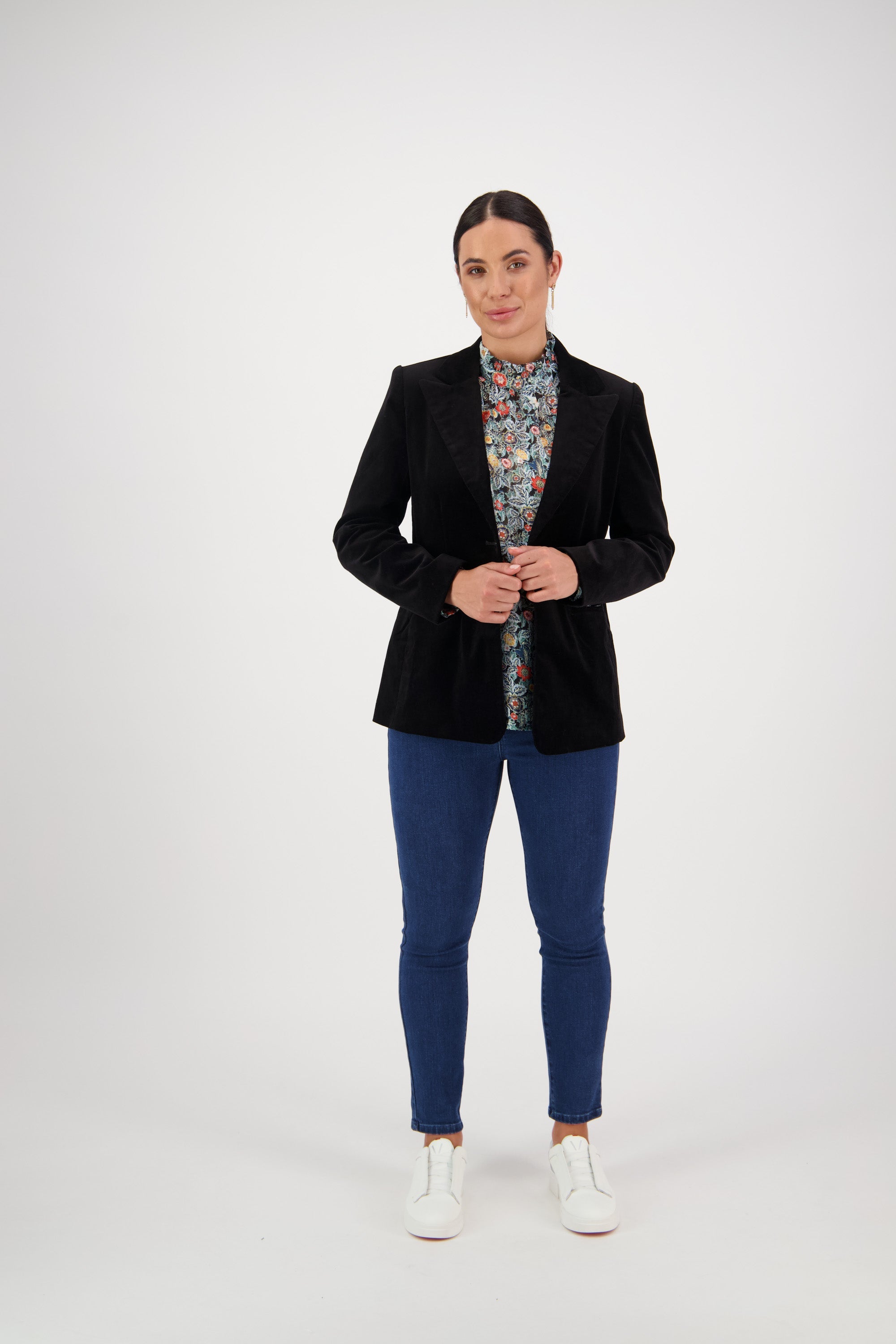 VASSALI SHAPED LINED CORD BLAZER – Boutique on Main Street