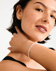 PILGRIM INDIE BRACELET GOLD WHITE