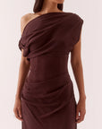 SOVERE ADA OFF SHOULDER DRESS