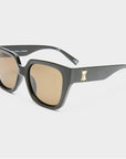 LE SPECS THE ILLUSION SUNGLASSES - BLACK POLARISED