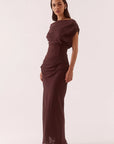 SOVERE ADA OFF SHOULDER DRESS
