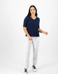 VASSALLI V NECK TOP