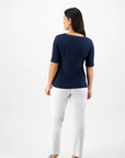 VASSALLI V NECK TOP