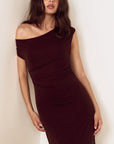 MINK PINK ASTER MESH MIDI DRESS