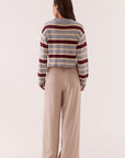 SOVERE ARLO STRIPE CARDIGAN