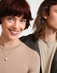 PILGRIM LIBRA ZODIAC NECKLACE GOLD PLATED