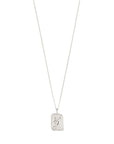 PILGRIM VIRGO ZODIAC NECKLACE SILVER PLATED