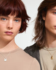 PILGRIM SCORPIO CAPRICORNIUS NECKLACE SILVER PLATED