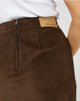 ALL ABOUT EVE PARKER CORD SKIRT