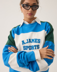 ARAMINTA JAMES A JAMES SPORTS SWEATSHIRT