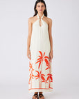 ESMAEE LA VISTA HALTER DRESS
