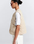 KAREN WALKER QUILTED DRIFT VEST