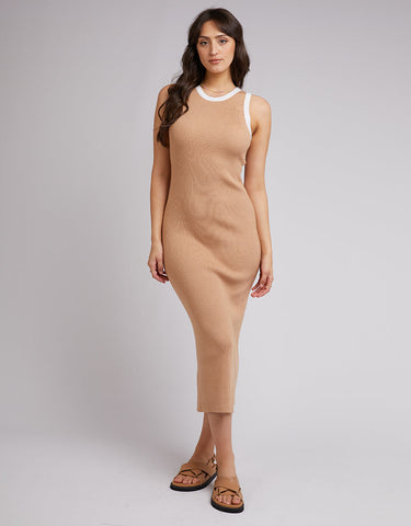 ALL ABOUT EVE CHARLOTTE MIDI DRESS