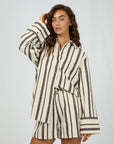 ALL ABOUT EVE ROSA STRIPE SHORT