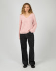 ALL ABOUT EVE DEVON V NECK JUMPER