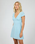 ALL ABOUT EVE IVY STRETCH MINI DRESS