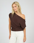 ALL ABOUT EVE ORLA OFF THE SHOULDER TOP