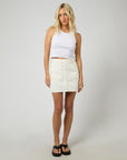 ALL ABOUT EVE BECCA DENIM SKIRT