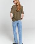 KAREN WALKER EMBROIDERED RUNAWAY GIRL CLASSIC TEE