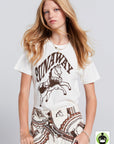 KAREN WALKER RUNAWAY CAROUSEL ORGANIC COTTON T-SHIRT
