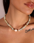 INDIGO & WOLFE AVEN NECKLACE
