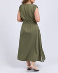 ELM NELLE MIDI DRESS