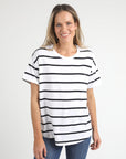 ELM HALLI S/S STRIPE TEE