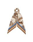 KAREN WALKER CAROUSEL CLASSIC SILK SCARF