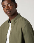LEVIS AUTHENTIC BUTTON DOWN CYCLE - OLIVE