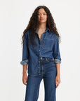 LEVIS TEODORA WESTERN SHIRT - AIR SPACE