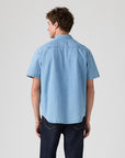 LEVIS SS AUTHENTIC BUTTON DOWN - ELI MEDIUM BLUE
