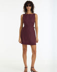 BLAK A WALK TO REMEMBER LINEN MINI DRESS