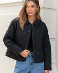 AMONG THE BRAVE ABSOLUTE COLLARED QUILTED JACKET