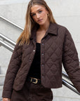 AMONG THE BRAVE ABSOLUTE COLLARED QUILTED JACKET