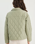 AMONG THE BRAVE ABSOLUTE COLLARED QUILTED JAKET