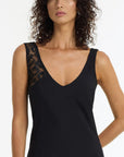 BLAK ALEX BIAS CUT MAXI DRESS