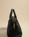 AMONG THE BRAVE AMALFI LEATHER DOUBLE HANDLE SHOULDER BAG