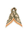 KAREN WALKER ANIMAL KINGDOM CLASSIC SILK SCARF