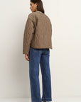 STORIES BE TOLD APEX COLLARLESS PUFFER JACKET
