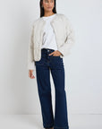 STORIES BE TOLD APEX COLLARLESS PUFFER JACKET